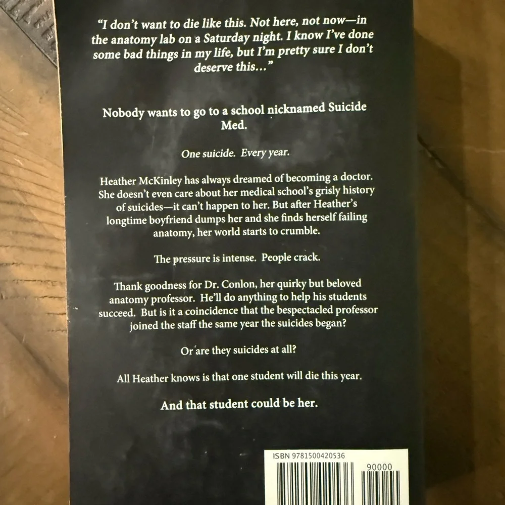 Suicide Med Book by Freida McFadden - Picture 5 of 6